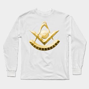 Freemasonry - Jewel of Past Master for Blue Lodge Long Sleeve T-Shirt